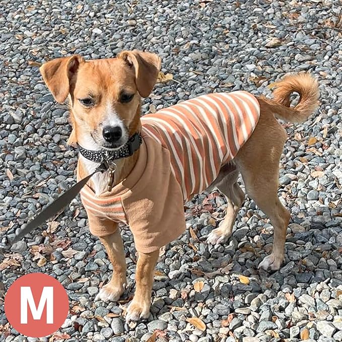 KYEESE 2Pack Dog Sweater Pullover Pet Coat Soft Cat Clothes Stretchy Cat Sweaters Pet Fleece Sweater with Sleeves Comfy Dogs Sweatshirt Lightweight Dog Sweaters for Small Dogs Male for Cold Weather