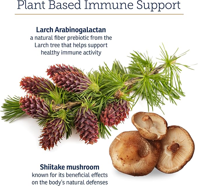 Rx Vitamins Immuno Support, Immune Support for Dogs and Cats - 60ct Supplement with Shiitake Mushroom, Arabinogalactan, and Lutein -