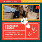 100% Natural - Elk Antlers for Dogs - Naturally Shed in USA - Long Lasting Chews for Aggressive Chewers - Natural, Real Dog Antler Treats & Toys - Dog Chews - No Odor & No Mess - Large