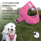 American River Ultra Choke-Free Mesh Dog Harness - Candy Pink XS