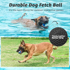 Squeaky Floating Dog Toy – Interactive Water Ball for Fetch & Pool Play, Durable Cognitive Ball for Smart Dogs,Ideal for Medium & Large Dogs