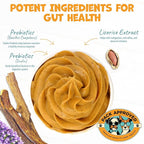 Dog Peanut Butter - with Prebiotic and Probiotic for Dogs to Boost Gut Health - Supports Digestive Support and Immune Support - Peanut Butter Treats - Gut Health (8.46oz)