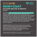 Tiki Cat Solutions Mousse Skin & Coat Mousse, Salmon Recipe, Specially Formulated with Omega Fatty Acids, Functional Wet Cat Food for Adult Cats, 2.4 oz. Pouch (12 Count)