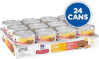 Hill's Science Diet Urinary Hairball Control Adult 1-6 Wet Cat Food, Salmon & Vegetables Stew, 2.9 oz Cans, Case of 24