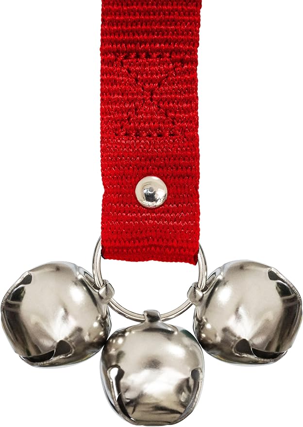 Caldwell's Pet Supply Co. Dog Potty Bells, Dog Door Bell, Bells to Go Outside, Potty Training Bell, Dogs Doorbell, Dogs Potty Doorbell, Ring to Go Pee, All Breed Puppy Training Tool