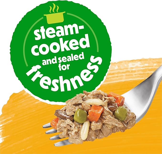 Purina Beneful Wet Dog Food, Chopped Blends With Chicken - 10 oz. Tubs (Pack of 8)