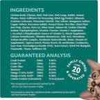 Optimeal Grain-Free Wet Cat Food Pouches – Beef & Rabbit in Savory Gravy, High Protein & Moisture-Rich Tender Morsels, Indoor Adult Cat Wet Food with Natural European Ingredients, 3 oz (Pack of 12)