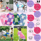 Turtleneck Pet Sweaters for Dogs Boys or Girls,Color Inlay and Moving Needle Pattern Dog Sweater,Pet Clothes,Dog Sweaters,Suitable for Various Breeds Dogs or Sizes (Purple Group,L)