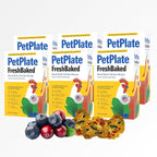 PetPlate Roost Rulin' Chicken FreshBaked Dry Dog Food, Gently Baked and Air-Dried Human Grade Dog Food, Formulated with Prebiotics and Postbiotics, Grain Free, No Fillers or by-Products 2lbs