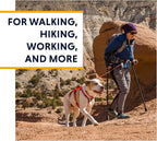 Ruffwear, Web Master, Multi-Use Support Dog Harness, Hiking and Trail Running, Service and Working, Everyday Wear, Red Sumac, Medium