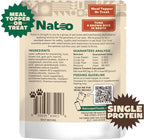 NATOO Cat Food Topper for Picky Eaters, Healthy Soft Kitty Treat (Tuna & Brown Rice in Broth), Wet Cat Meal with Gravy, High Protein, Limited Ingredient Adult & Kitten Food, 2.4 oz (Case of 20)