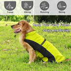 Warm Dog Winter Coat, Gimilife Dog Sweater Cold Weather Coats Waterproof Dogs Apparel Clothes Pet Jacket Padded Vest Outfit for Small Medium Large Dogs