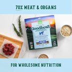 Open Farm Goodbowl Dog Food Topper, Freeze Dried Raw, Grass-Fed Beef & Wholesome Non-GMO Grains Recipe, 23oz Bag