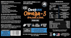 Omegease Fish Oil for Dogs & Cats - Finest for Pets Omega 3 for Cats & Dogs - Supplement for Skin & Coat, Itching, Shedding, Joints & Immune Health - 100% Pure Omega Fish Oil with EPA & DHA (32 oz)