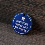 MYLUCKYTAG Stainless Steel Personalized Dog Tag - Online Pet Profile, Pet Location Alert Email - Durable Dog Collar Tag