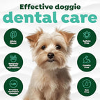 TropiClean Fresh Breath Toothbrush and Toothpaste Kit for Puppies, Teeth Cleaning Kit to Prevent Plaque & Tartar, Breath Freshener, Dog Dental Care