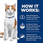 Hill's Prescription Diet k/d Kidney Care Chicken & Vegetable Stew Wet Cat Food, Veterinary Diet, 2.9 oz. Cans, 24-Pack