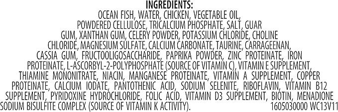 Nutrish Rachael Ray Grain Free Wet Cat Food Ocean Fish & Chicken Catch-iatore, 2.8 oz. Cup, 24 Count