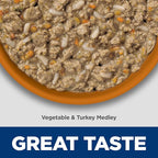 Hill's Science Diet Perfect Weight, Adult 1-6, Weight Management Support, Wet Cat Food, Turkey & Vegetables Stew, 2.9 oz Can, Case of 24