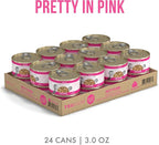 Weruva TruLuxe Cat Food, Pretty in Pink with Wild-Caught Salmon in Gravy, 3oz Can (Pack of 24)