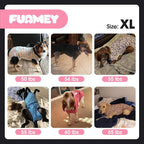 FUAMEY Dog Recovery Suit Male,Dogs Surgery Neuter Suits Puppy Spay Shirts for Female Protect Dog's Skin Anti Licking Abdominal Wounds Doggie Onesie Pet Bodysuit Alternative to Cone Grey Camouflage XL