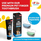 Vet Strength Pure Enzymatic Dog & Cat Toothpaste | 3.5oz Beef Flavor | Enzyme Pet Toothpaste for Tartar Removal, Bad Breath, Teeth Cleaning | Suitable for Puppies & Kittens