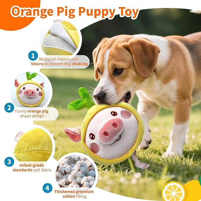 Interactive Dog Toys, Moving Squeaky Dog Toy Ball, Rechargeable Bouncing Rolling Puppy Ball Toy with Jumping Music Talking Mode for Puppy Small Medium Dogs to Keep Them Busy (Pig)