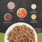 ACANA Premium Pate Wet Cat Food in Bone Broth Salmon + Chicken Recipe 3oz Cans (24 count)