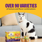 Wellness Complete Health Pate Adult Wet Cat Food, Natural, Protein-Rich, Grain Free, 3 Ounce, 24 Pack, (Beef & Chicken)