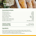 smallbatch Freeze Dried Dog Treats, Superfood Food Topper Pork Bites for Dogs & Cats, Probiotics, Organic Ingredients, High Protein, Grain Free Healthy Treat & Food Topper, Made in The USA, 7 oz Bag