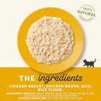 Applaws Natural Wet Kitten Food, Limited Ingredient, Grain-Free, Protein with No Artificial Additives, Chicken Breast in Broth (6 x 2.47oz Cans)