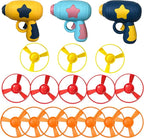18 PCS Cat Fetch Toy with Colorful Flying Propellers Set, Cat Playing Tracking Interactive Toys for Kitten Chasing Training Hunting