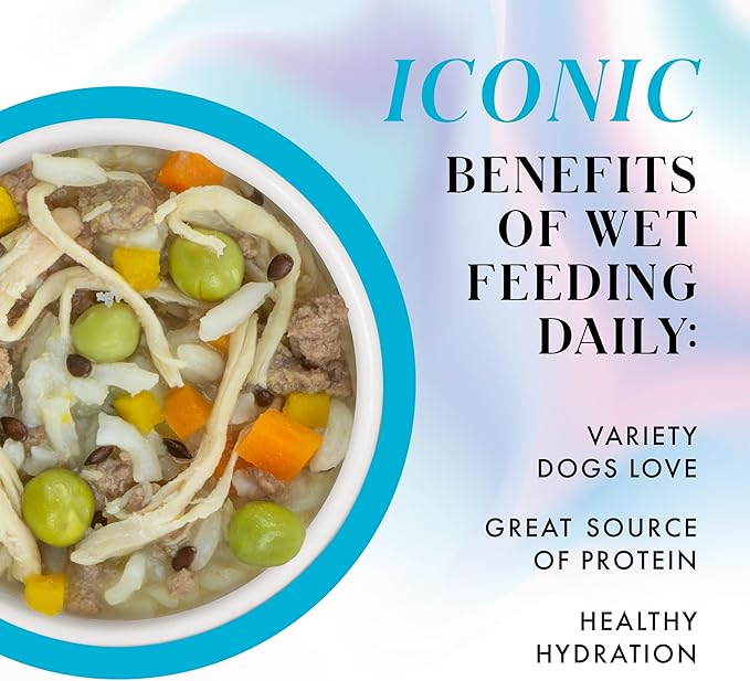 Weruva Paris Hilton Pamper Like Paris Natural Wet Dog Food, Chicken with Rice and Pumpkin, 2.75oz Cup (Pack of 10)