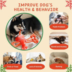 Christmas Dog Toys, Squeaky Tough Rope Tug of War Dog Toys, Interactive Plush Chew Toys, Dog Gifts for Puppy, Small Medium Large Dogs - Lobster