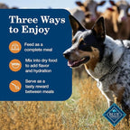 Blue Buffalo Homestyle Recipe Large Breed Adult Wet Dog Food, Made with Natural Ingredients, Chicken Dinner With Garden Vegetables, 12.5-oz. Can (Pack of 12)