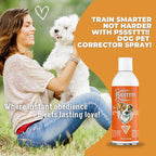 PSSSTTT! Max Size! Spray for Dogs 12 FL OZ (340g) - Effective Behavior Training for Dogs, Dog Corrector Fight Deterrent - Safe & Humane, Air Spray for Dogs, Air Horn for Dogs Training