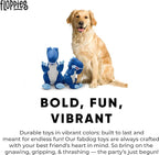 fabdog Floppies Plush Dog Toy - Cute & Durable Squeaky Dog Toys - Best Squeak Toy for Puppies and All Breeds | Ideal Pet Gift| Small T-Rex