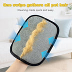 2 PCS 2025 Upgraded Five-Finger Pet Hair Remover Electrostatic Gloves, Pet Hair Removal Glove for Dog Cat Grooming, Durable Dogs Cats Hair Removal Tool for Furniture Car Couch Carpet Clothes