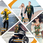 Pet Dog Front Carrier Backpacks, Legs Out Secure-Fit Dog Front Carrier for Small Dogs Up to 17 lbs, Adjustable Hands Free Pet Chest Carrier for Hiking Cycling (S, Army Green)