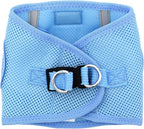 Doggie Design No Choke Dog Harness - Simple Step-in and Go Dog Vest for Small, Medium, and Large Breeds - Breathable Mesh Polyester Pet Harness - Light Blue - 2XL