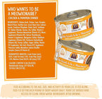 Weruva Wet Cat Food, Who Wants to be a Meowionaire with Chicken and Pumpkin Pate, 3oz Can, Pack of 12