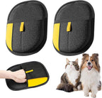 Pet Hair Remover Glove for Cats & Dogs, Electrostatic Pet Hair Removal Gloves, 2PC Upgrade Reusable Pet Hair Remover Glove, for Furniture, Carpet, Car Seat, Pet Grooming