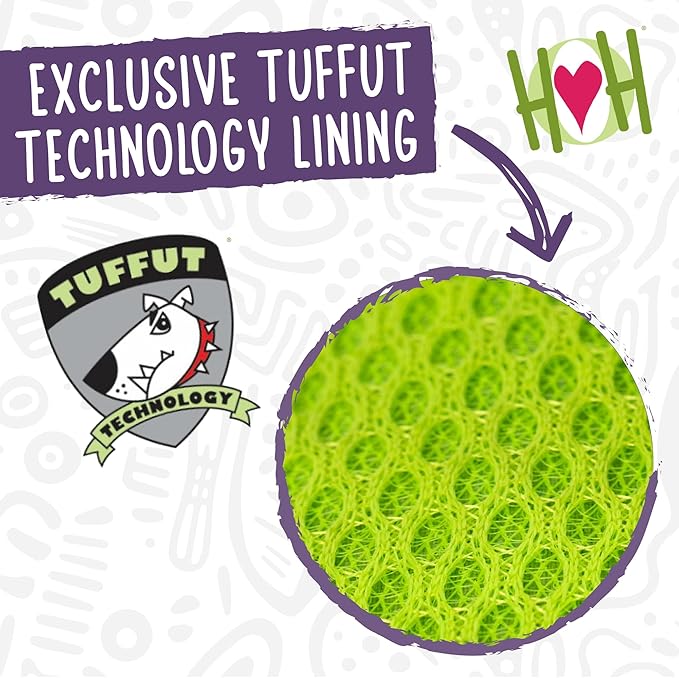 SAGEFINDS Hugglehounds® Trout Knottie® Tuffut Dog Toy | Squeaky Chew Toy | Plush Crinkle Toy | Small, Medium, Large Size Dogs