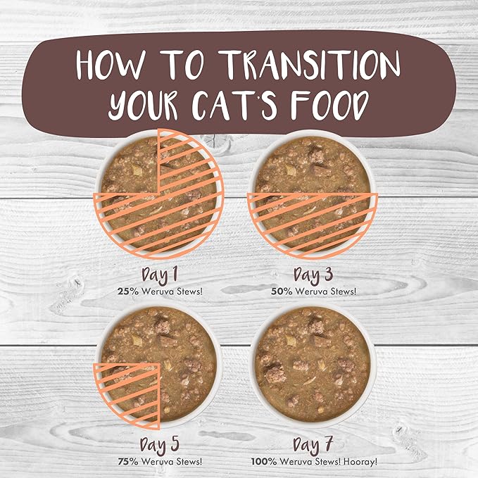 Weruva Classic Stew Cat Food, The Stew Crew Variety Pack, 3oz Pouch (Pack of 12)