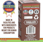 Licks Pill-Free Dog Skin & Allergy - Omega 3 Dog Allergy Relief - Vitamins & Supplements for Itch Relief - Turmeric Supplement for Skin - Gel Packets - 30 Use