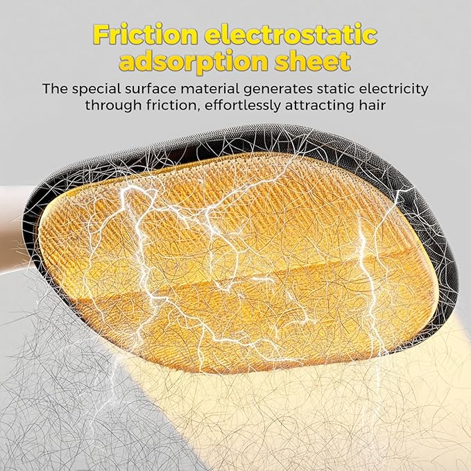 2PCS Upgraded Version Five-Finger Static pet Hair Removal Gloves, Suitable for Cats and Dogs, Reusable Hair Removal Tool, Suitable for Clothing, Sofas, Carpets, Hair Removal Gloves