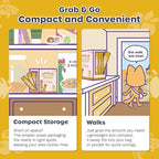 Grab & Go Squeeze Vita Stick Lickable Treats for Dogs & Cats. 49 Kidney Support Sticks with Essential multivitamins. Soft and Tasty Paste for All Life Stages, Supporting Kidney Health