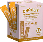 Grab & Go Squeeze Vita Stick Lickable Treats for Dogs & Cats. 49 Kidney Support Sticks with Essential multivitamins. Soft and Tasty Paste for All Life Stages, Supporting Kidney Health