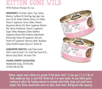 Weruva Cats in The Kitchen Kitten, Kitten Gone Wild, 3oz Can (Pack of 12)