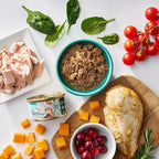 YOUR PET'S KITCHEN Canned Wet Cat Food, Tuna Florentine Entrée in Gravy - 3 oz Cans (Pack of 24), Made in The USA with Real Tuna